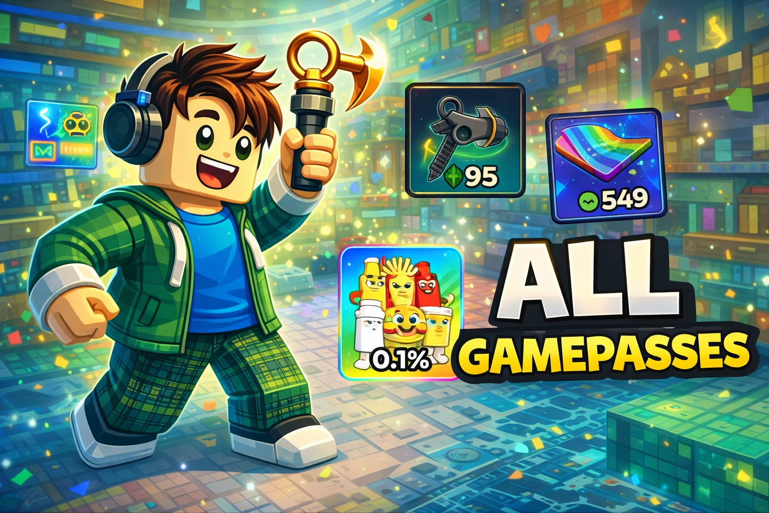 All Gamepasses in Find the Brainrot and What They Do