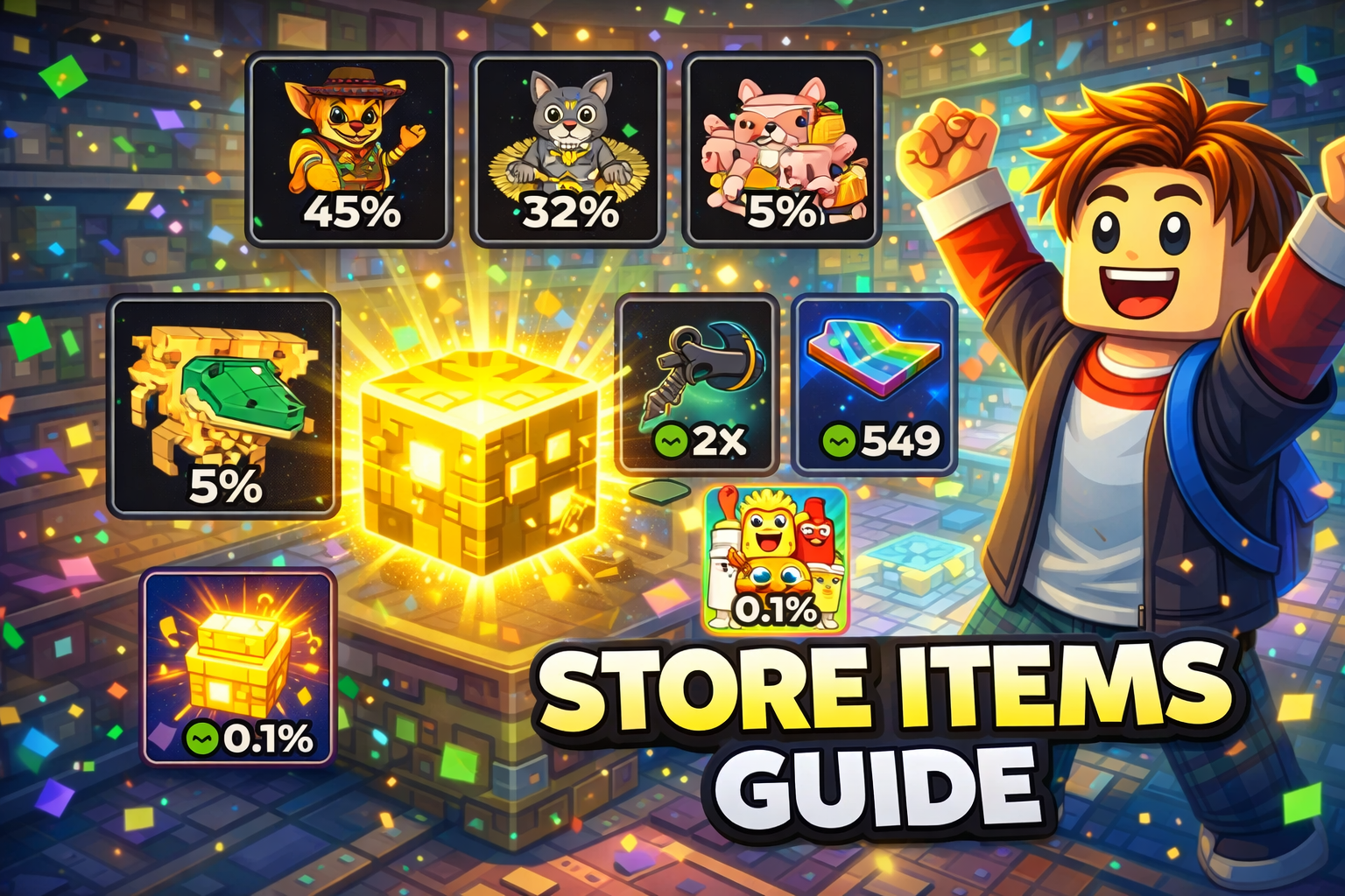 All Store Products in Find the Brainrot